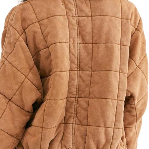 Free People Distressed Dolman Quilted Knit. Size XS. - Picture 7 of 7